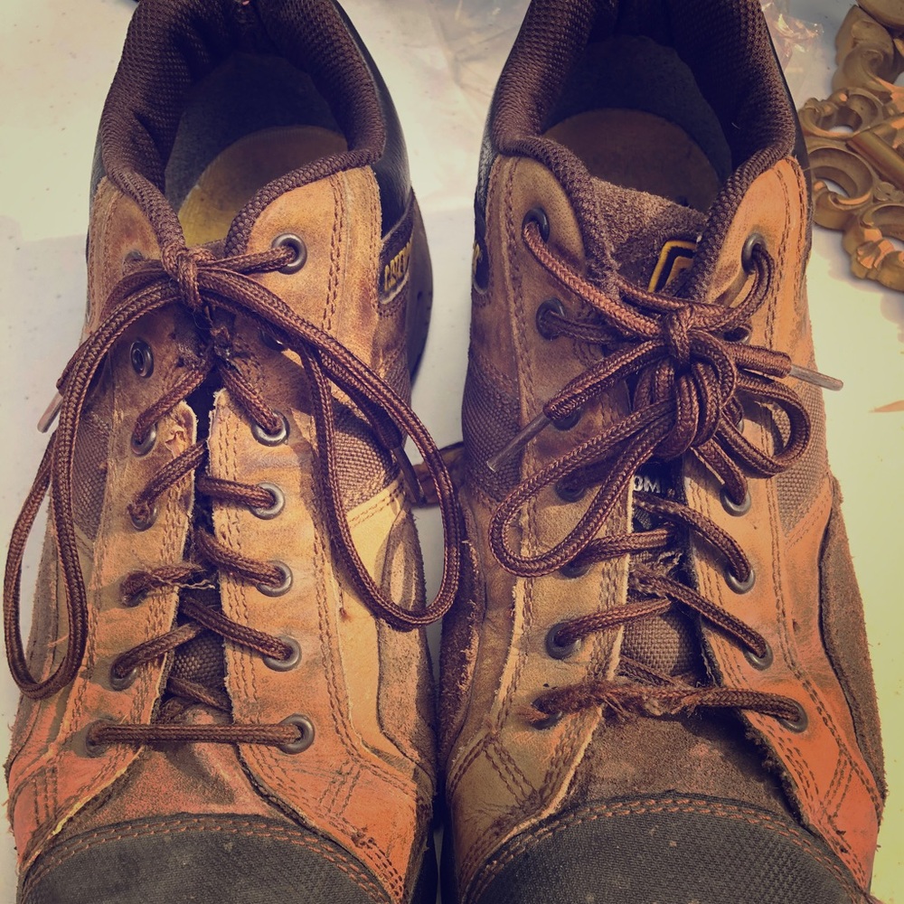 Caterpillar Steel toe shoes